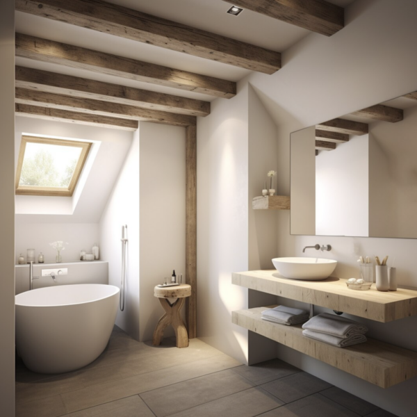 una stanza da bagno di uno che credeva ad un rifacimento bagno 5000 euro