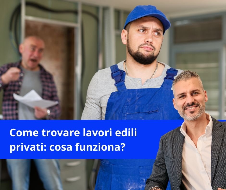 immagine di davide dove spiega come trovare lavori edili privati
