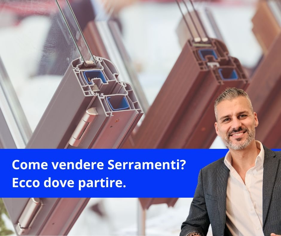 immagine di davide dove spiega come vendere serramenti
