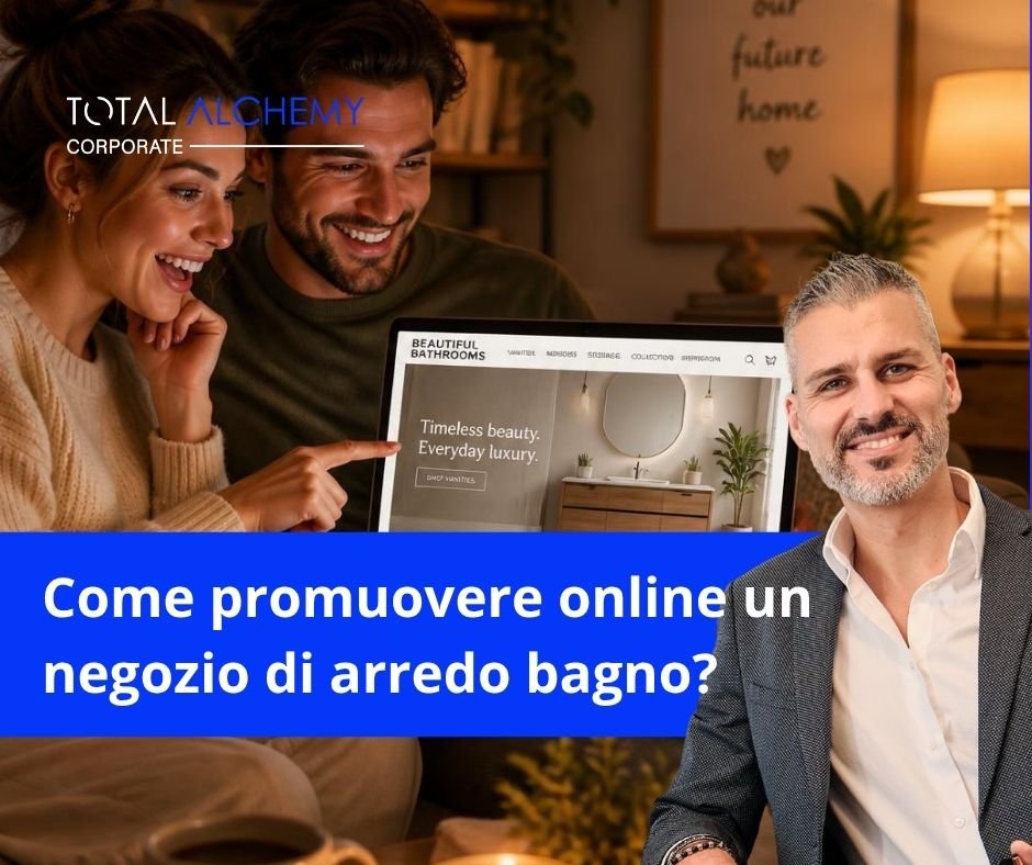 Come promuovere online un negozio di arredo bagno