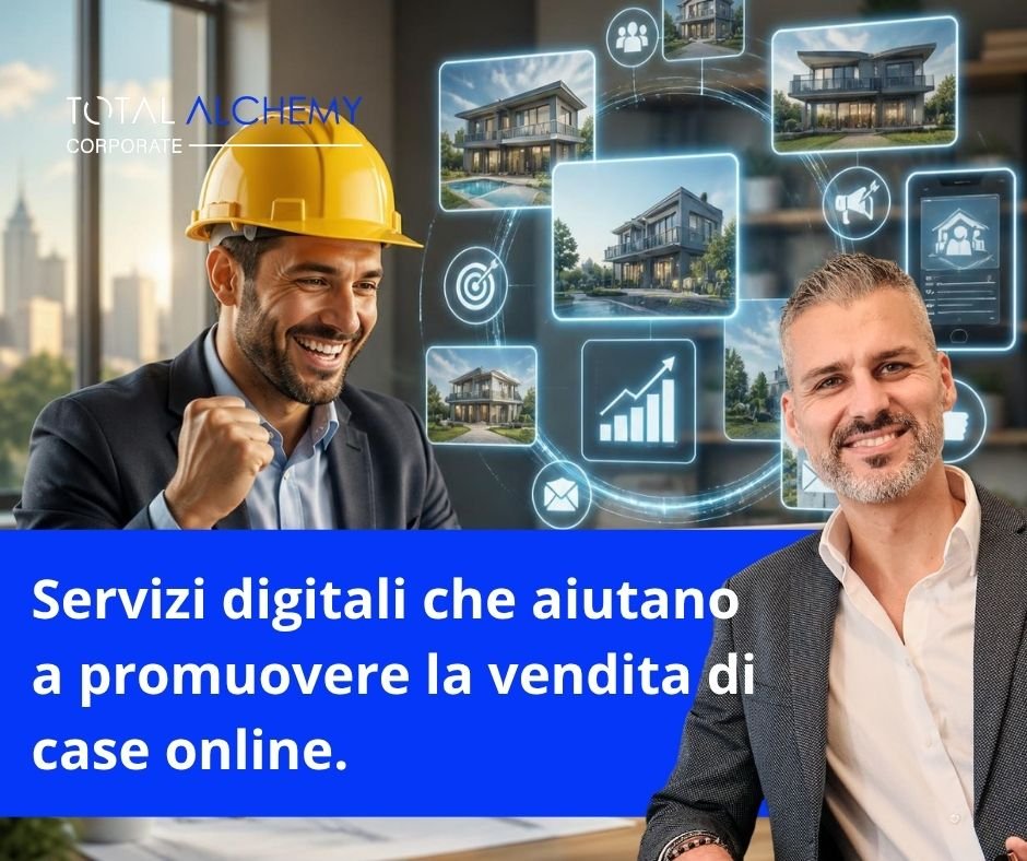 quali servizi digitali aiutano a promuovere la vendita di case online