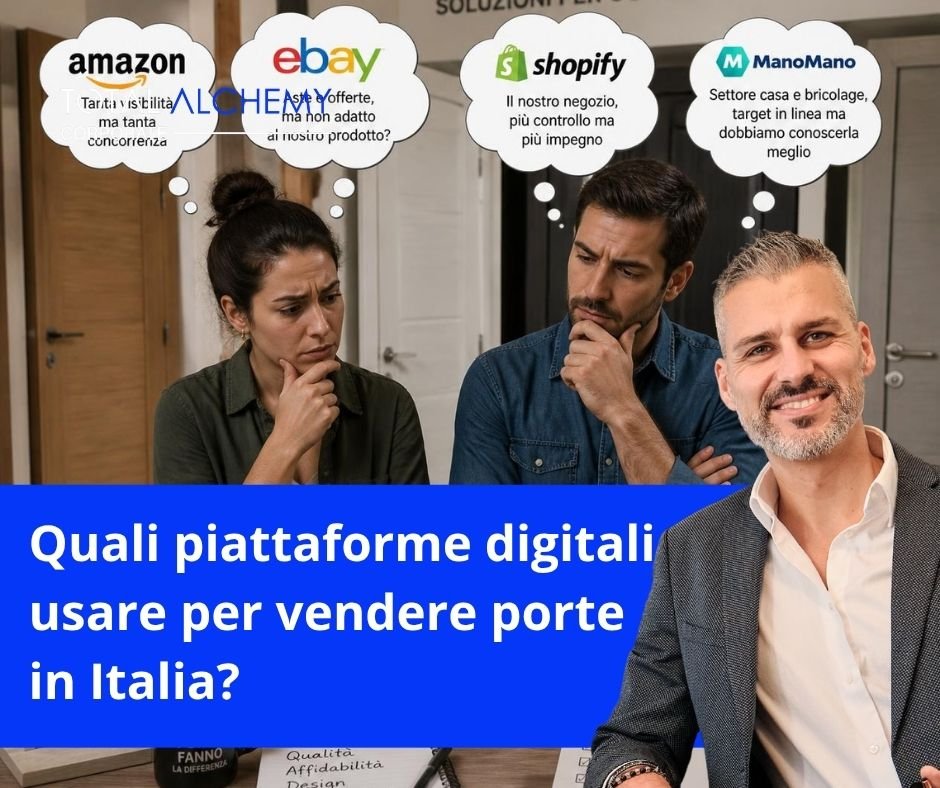 Davide Bartesaghi racconta Quali piattaforme digitali usare per vendere porte in Italia